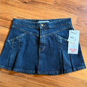 Celebrity Pink western denim skirt